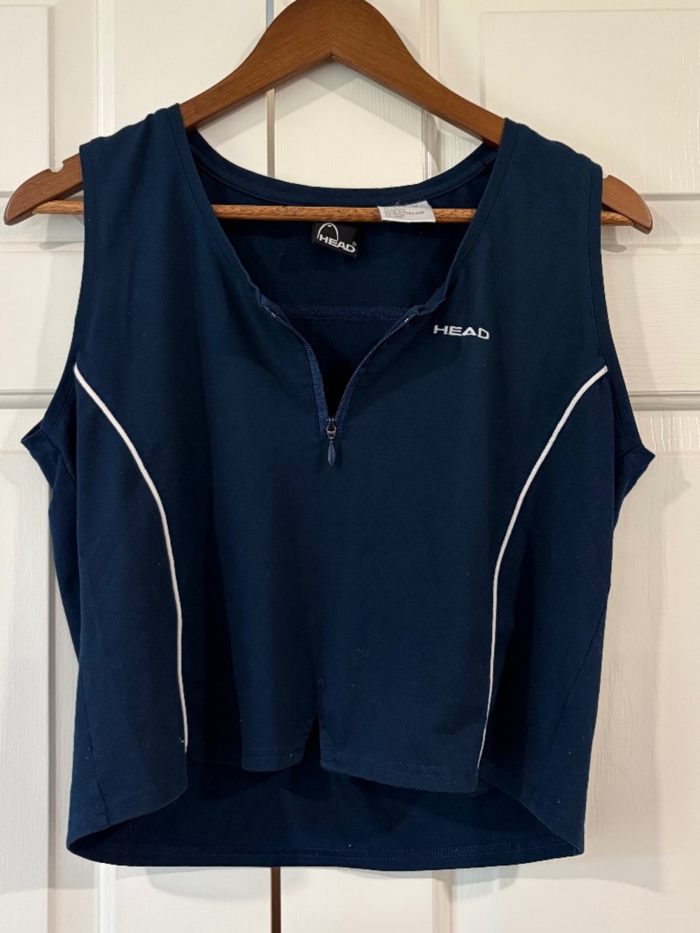 HEAD quarter zip athletic tennis top. Size M/L